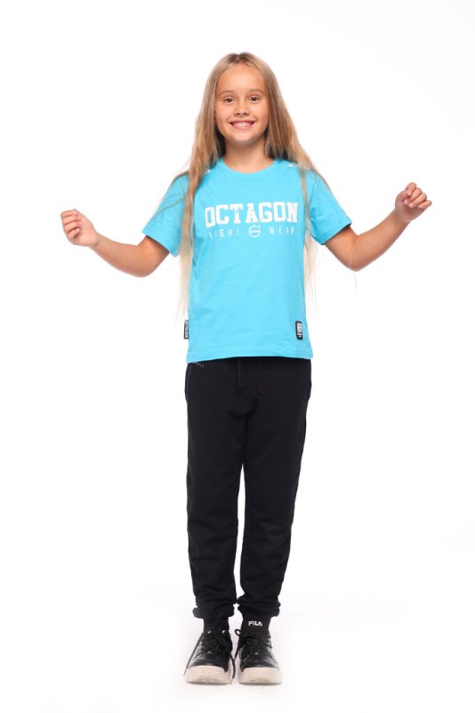 T-shirt dziecięcy Octagon Fight Wear ice