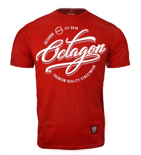 T-shirt Octagon Elite red