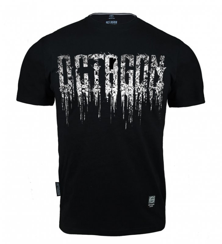 T-shirt Octagon Death Font black