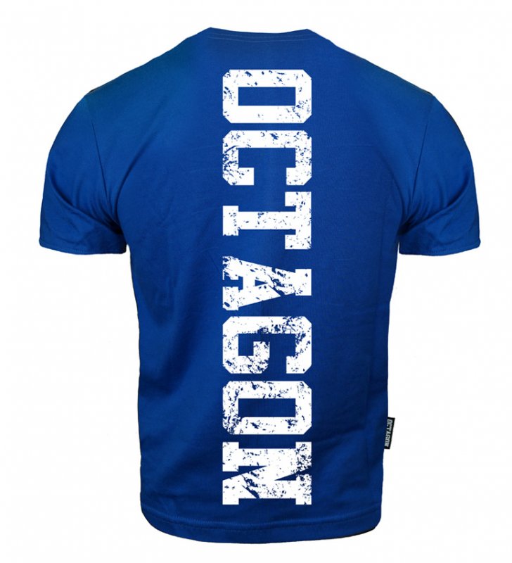 T-shirt Octagon Fight Wear OCTAGON  niebieski