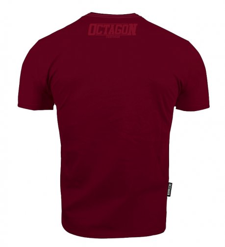 T-shirt Octagon  Fight Wear burgund [KOLEKCJA 2022]
