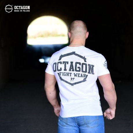 T-shirt Octagon Fight Wear II white