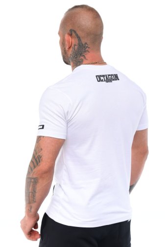 T-shirt Octagon  Fight Wear white/black 