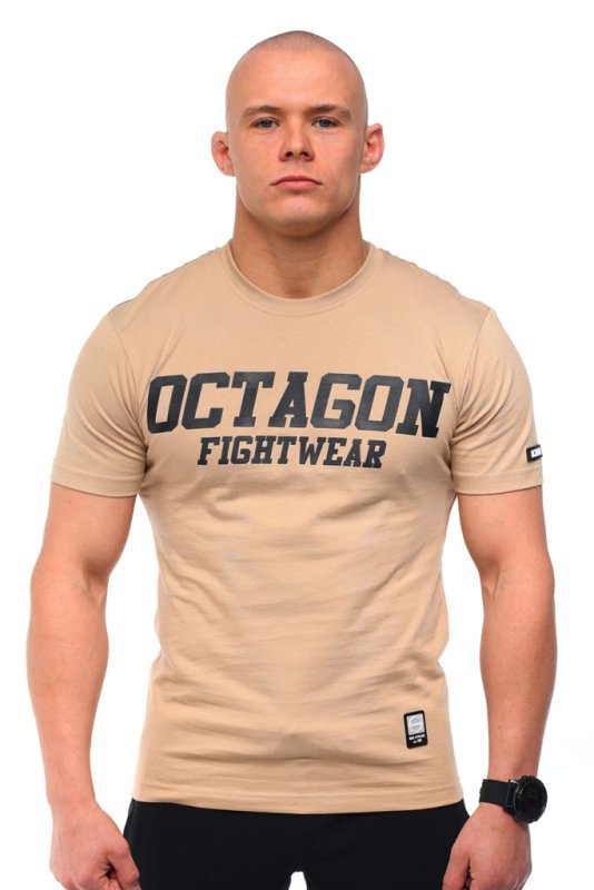 T-shirt Octagon FW Straight beige 
