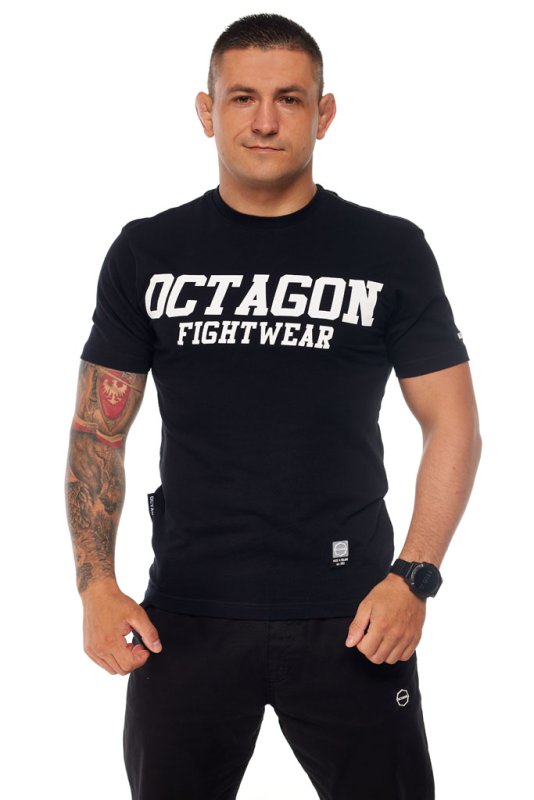 T-shirt Octagon FW Straight black/white