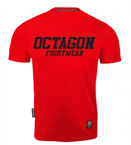 T-shirt Octagon FW Straight red [KOLEKCJA 2022]