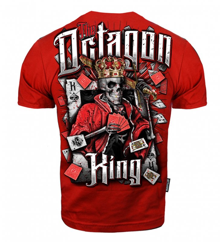 T-shirt Octagon King red