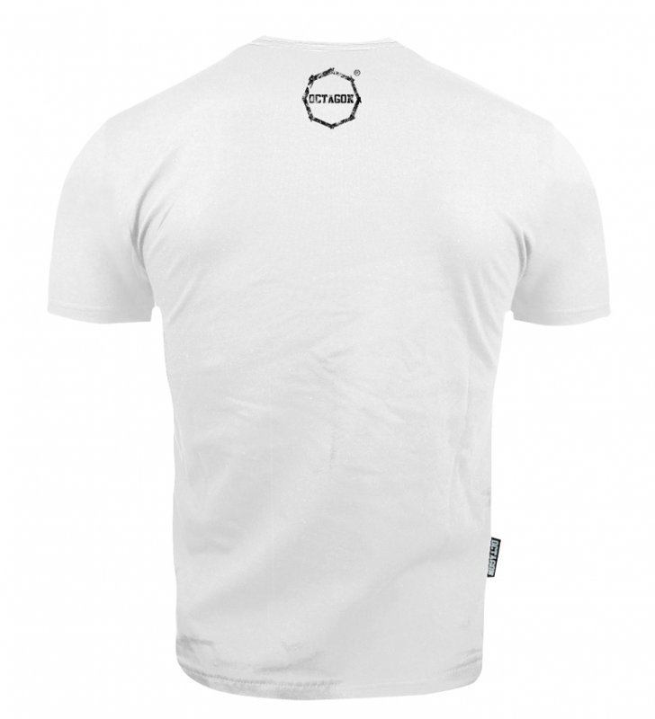 T-shirt Octagon Mixed Martial Arts white