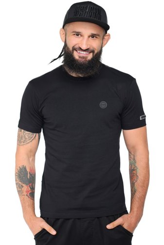T-shirt Octagon Regular black