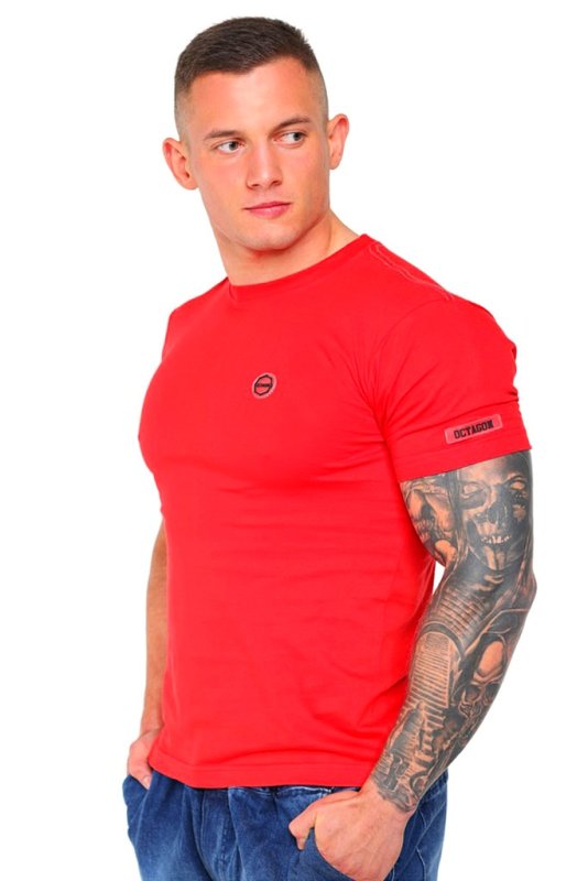 T-shirt Octagon Regular red