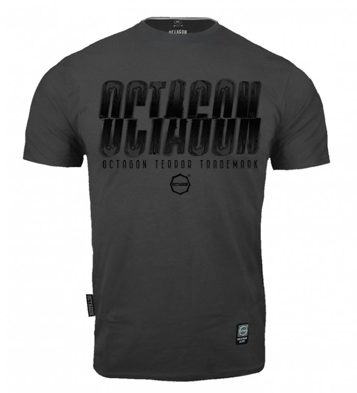 T-shirt Octagon (T)Error graphite