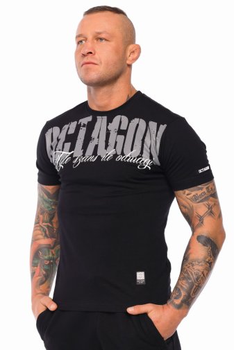 T-shirt Octagon Tyle Szans Ile Odwagi 2 black