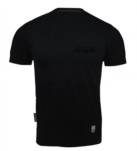 T-shirt Octagon Vertical black/black [KOLEKCJA 2022]