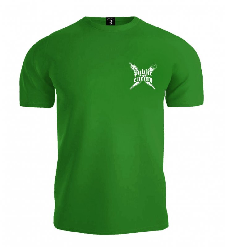 T-shirt Public Enemy Blanty green