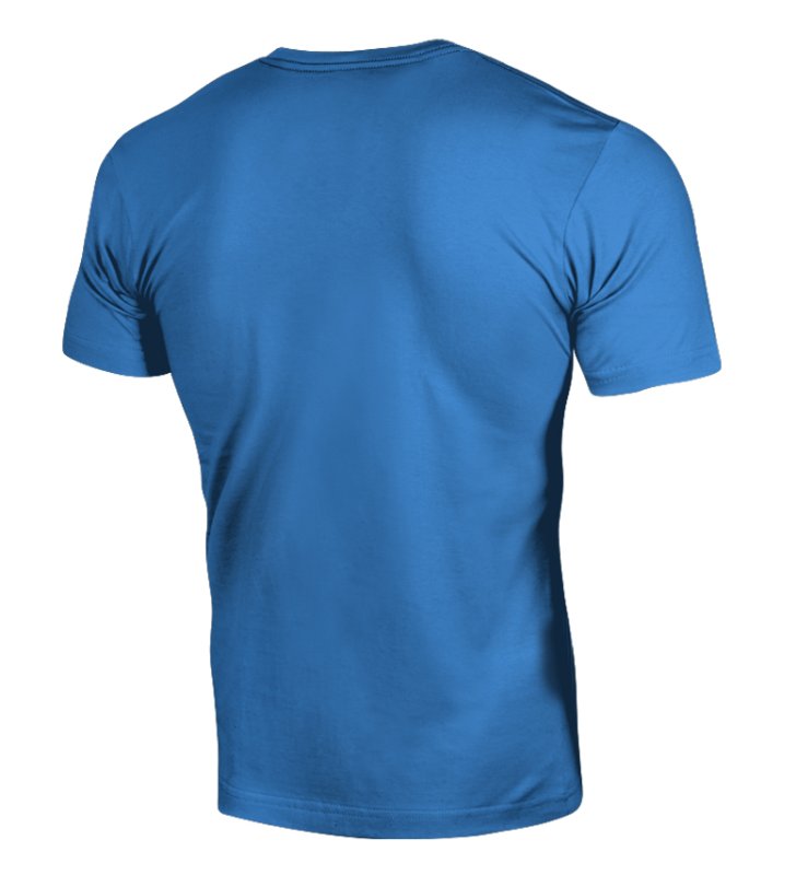 T-shirt Gangstaff  Dziwki Koks Tajski Boks 2 Niebieski