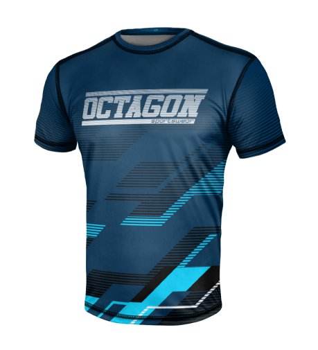 T-shirt Sport Octagon Racer navy