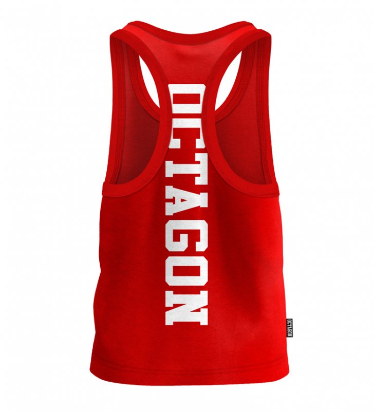 Tank Top Octagon Fight Wear OCTAGON red