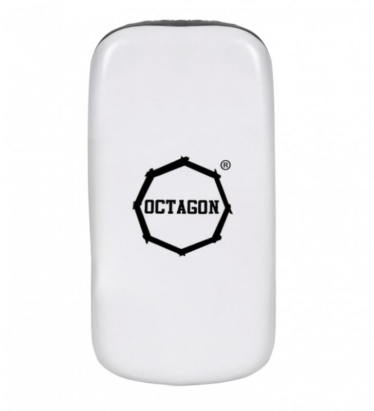 Tarcza treningowa Octagon Logo skóra white