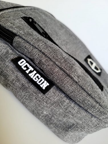 Torebka saszetka na ramię Octagon Logo Grey