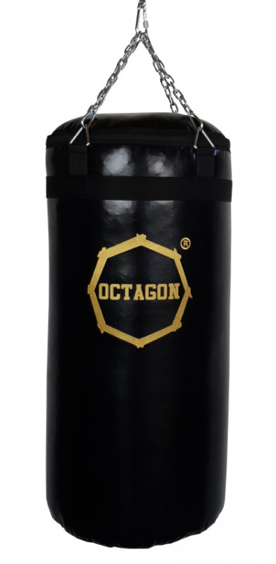 Worek bokserski Octagon 90x45 CARBON gold