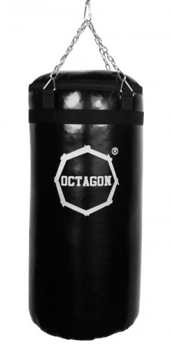 Worek bokserski Octagon 90x45 CARBON white